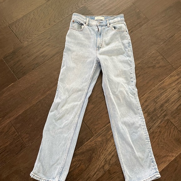 Ankle straight ultra high rise jeans - Picture 3 of 4